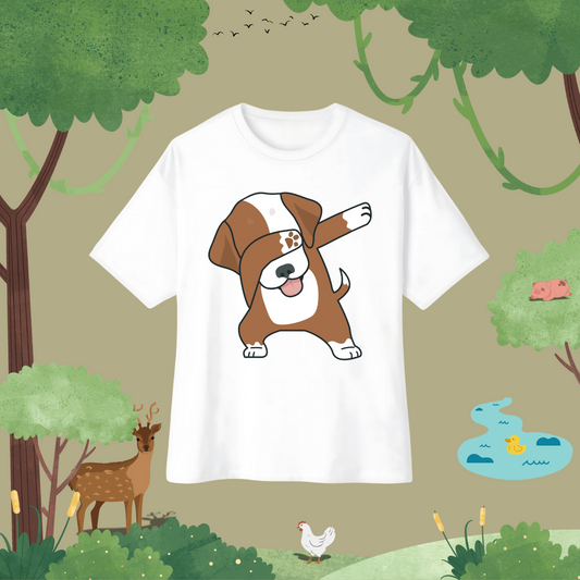 Dog Dab. Oversized T-Shirt (full style)